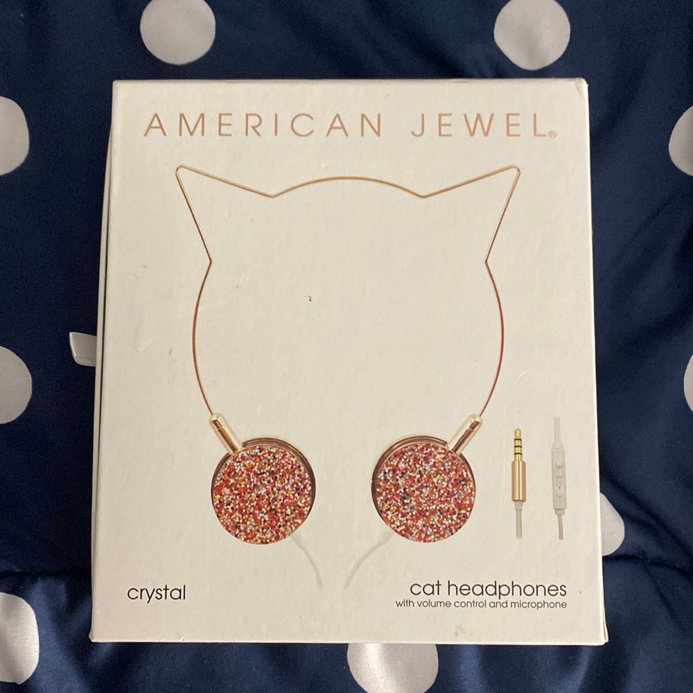 American Jewel Cat Headphones